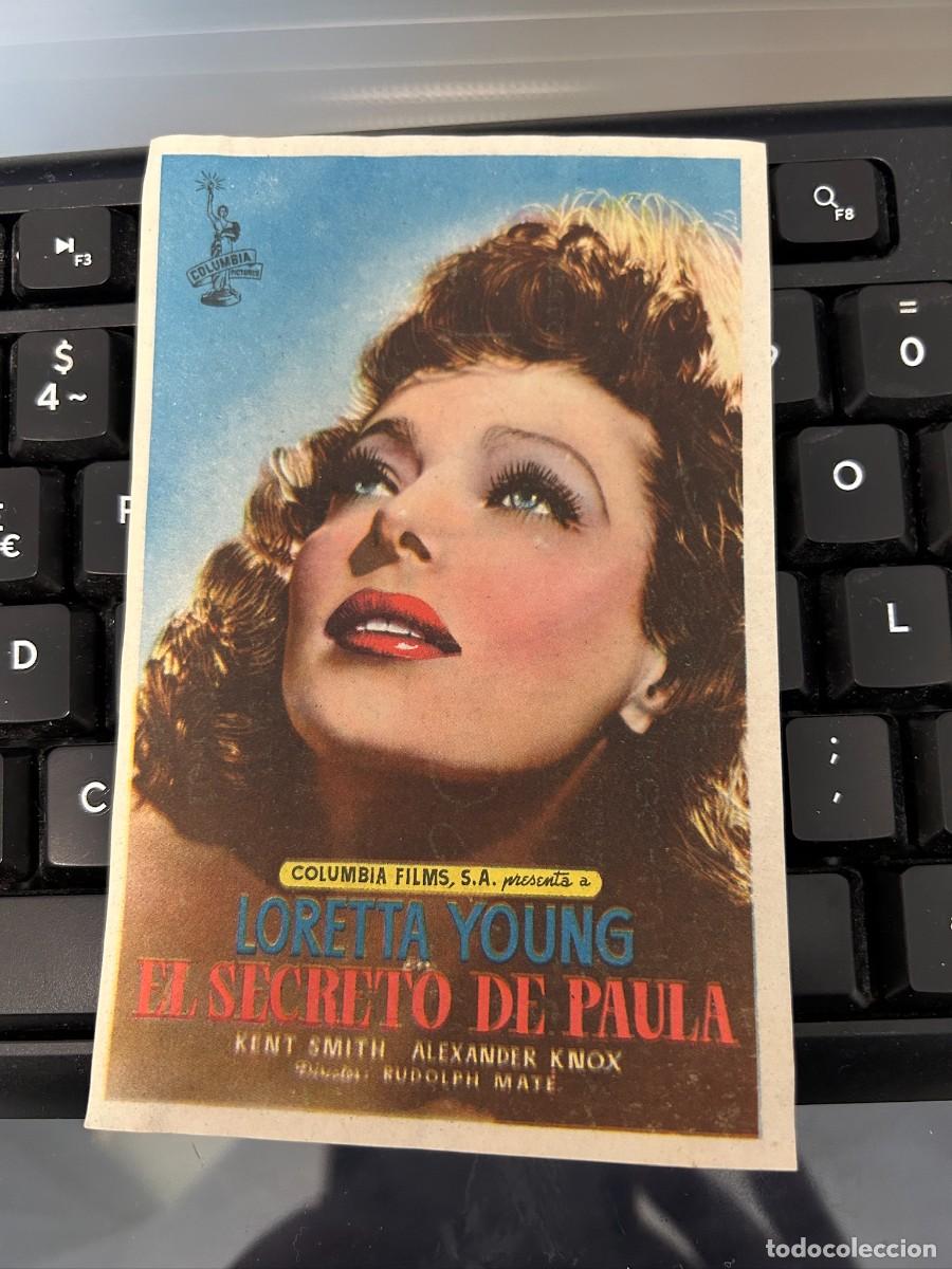 Cine: &ordm;1440 el secreto de paula cine monterrosa reus con publicidad buen estado