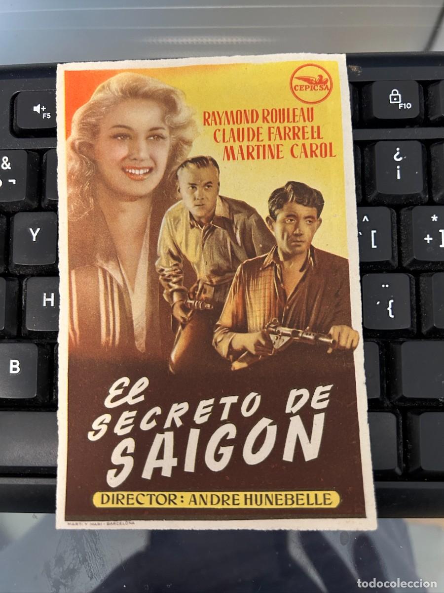 Cine: &ordm;1441 el secreto de saigon sello de barcelona sin publicidad buen estado