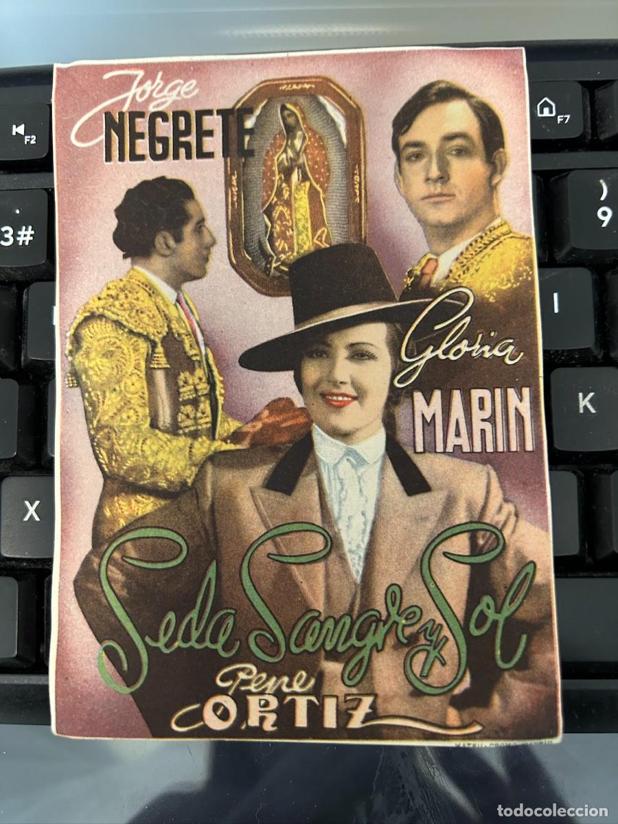 Cine: &ordm;1444 seda sangre y sol cine mari leon con publicidad buen estado