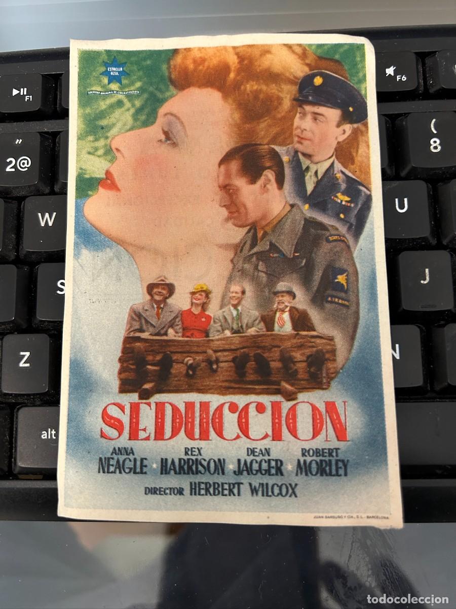 Cine: &ordm;1447 seduccion cinema eliseos zaragoza con publicidad buen estado