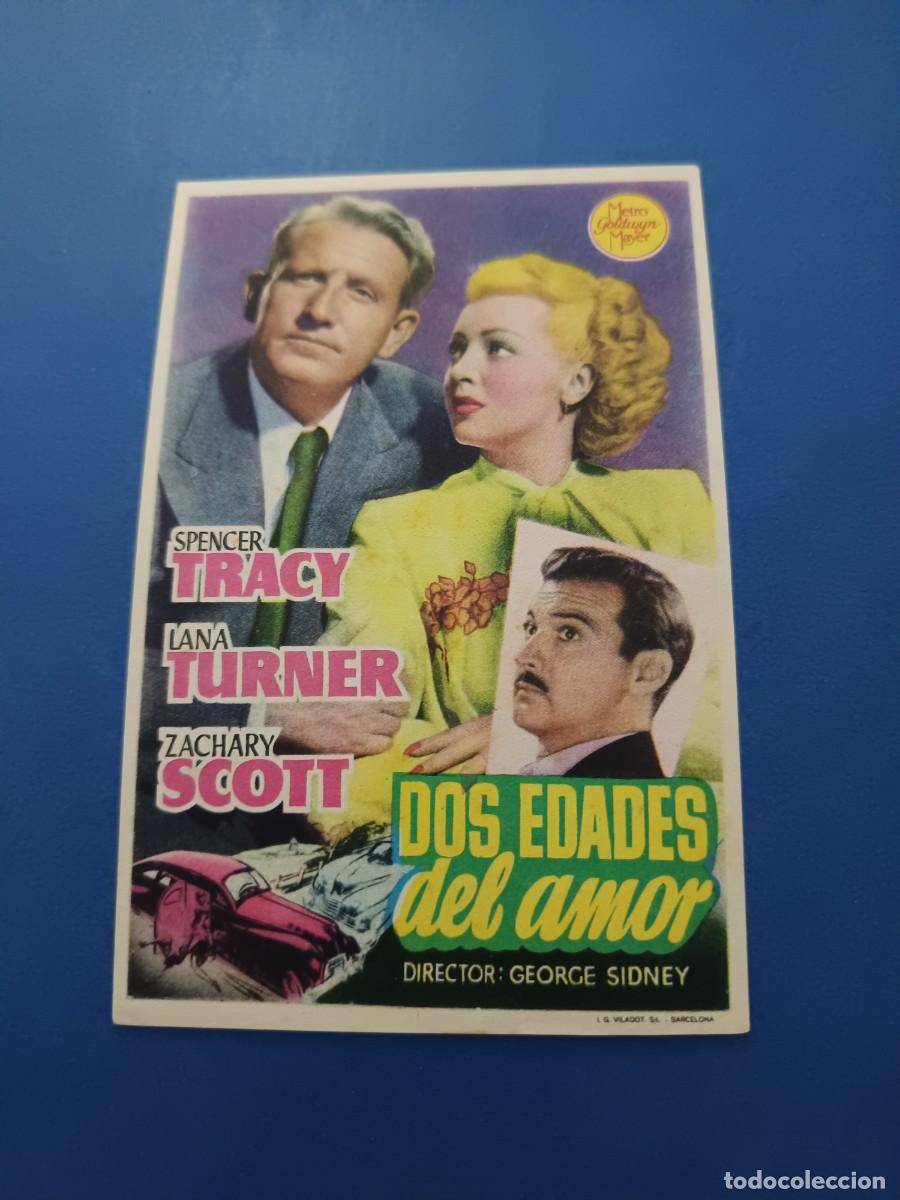Cine: PROGRAMA DE CINE DOS EDADES DEL AMOR SPENCER TRACY