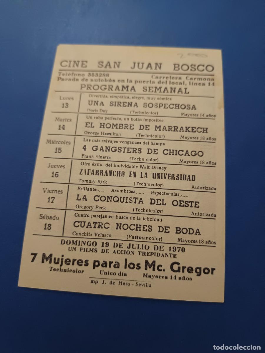 Cine: PROGRAMA DE CINE LA CONQUISTA DEL OESTE JOHN WAYNE - Foto 2