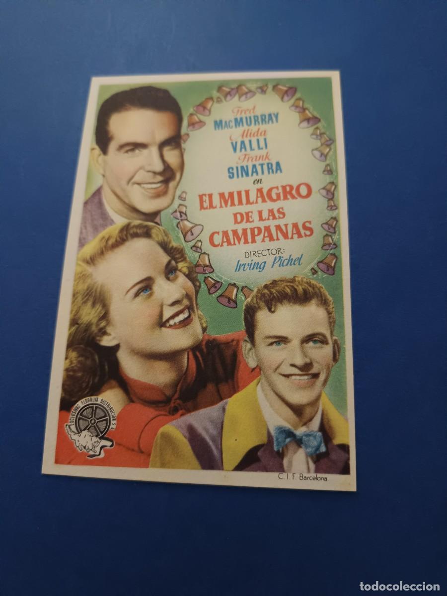 Cine: PROGRAMA DE CINE EL MILAGRO DE LAS CAMPANAS FRANK SINATRA