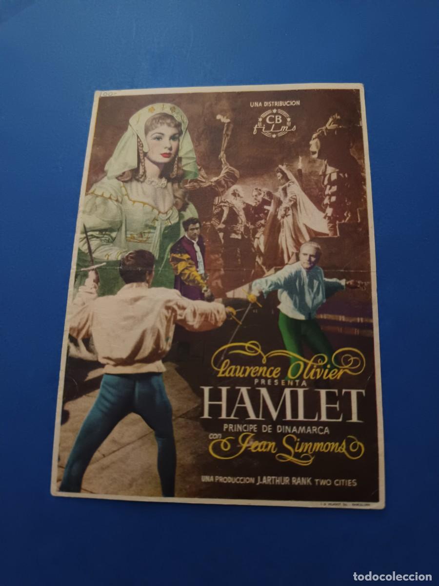 Cine: PROGRAMA DE CINE HAMLET LAURENCE OLIVIER - Foto 1