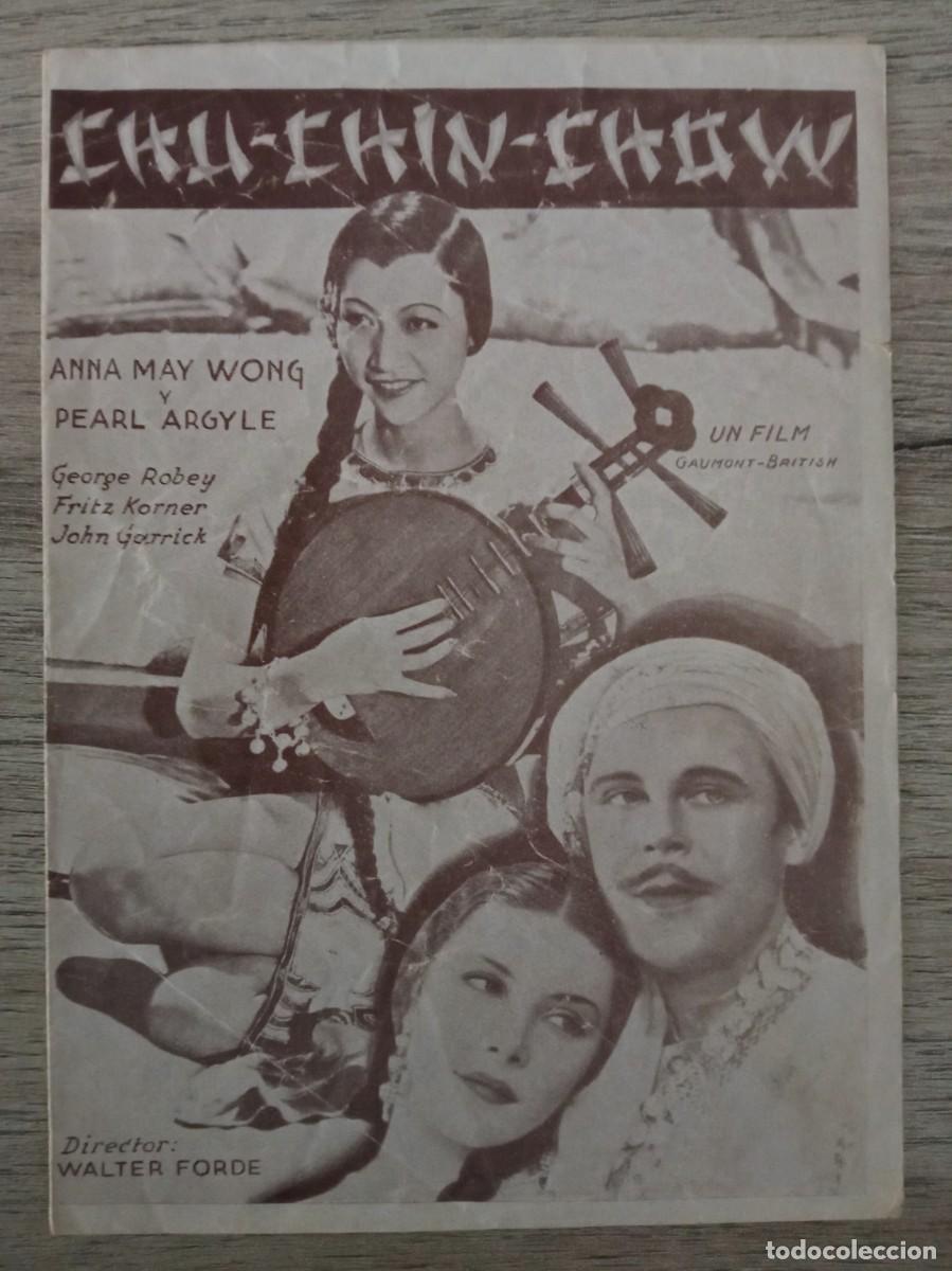 Cine: CU CHIN CROW, ANNA MAY WONG