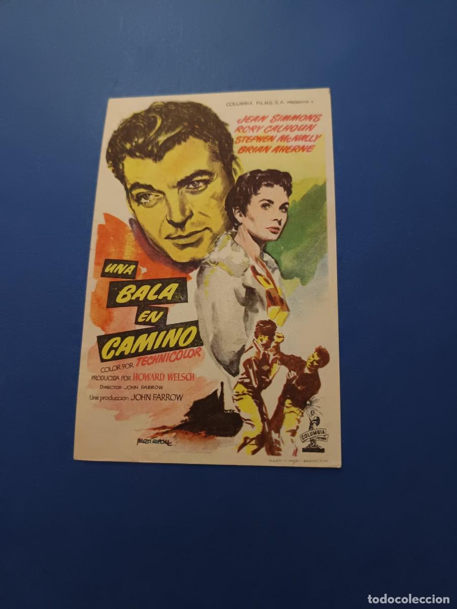 Cine: PROGRAMA DE CINE UNA BALA EN EL CAMINO JEAN SIMMONS