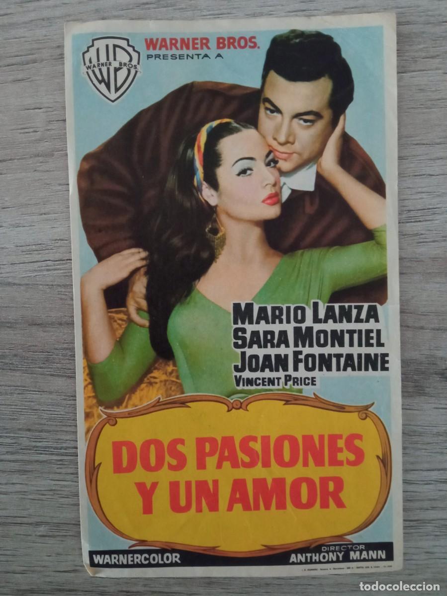 Cine: DOS PASIONES Y UN AMOR, SARA MONTIEL, CINE CAPITOL, CHANTADA, LUGO