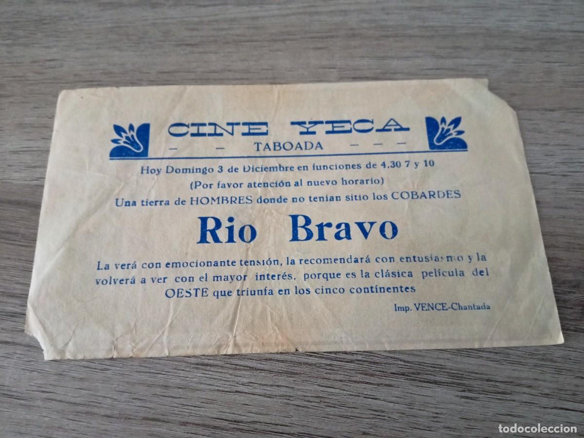 Cine: RIO BRAVO, JOHN WAYNE, CINE YECA, TABOADA, LUGO - Foto 2