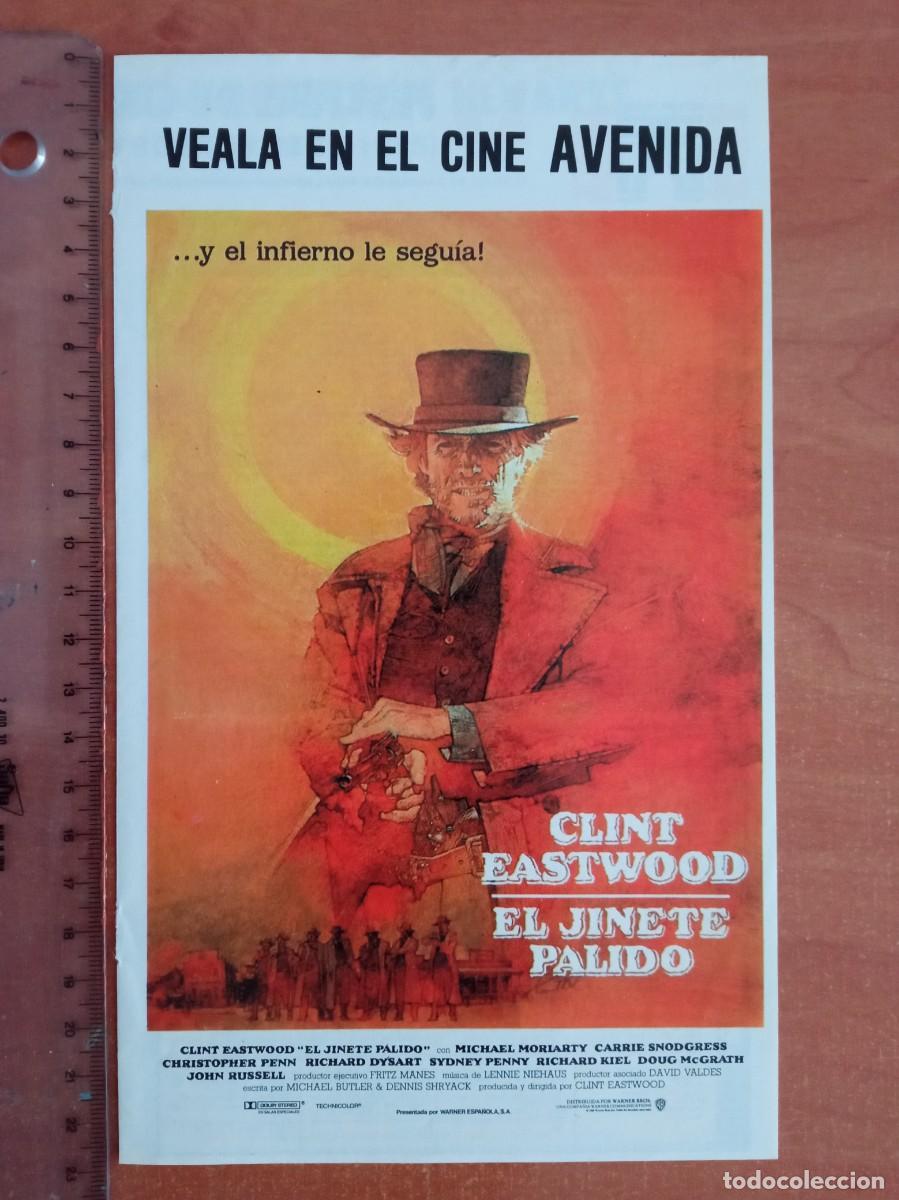 Cine: EL JINETE P&Aacute;LIDO, CLINT EASTWOOD, CINE AVENIDA, MAD MAX, MAS ALLA DE LA CUPULA DEL TRUENO, MADRID