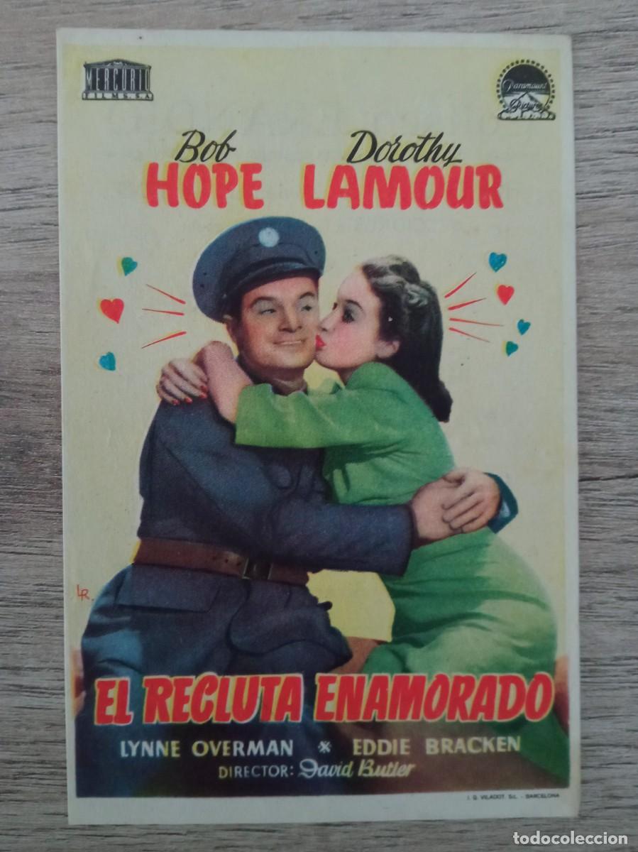 Cine: EL RECLUTA ENAMORADO, BOB HOPE, COLISEO ERANDIO, VIZCAYA, 1949