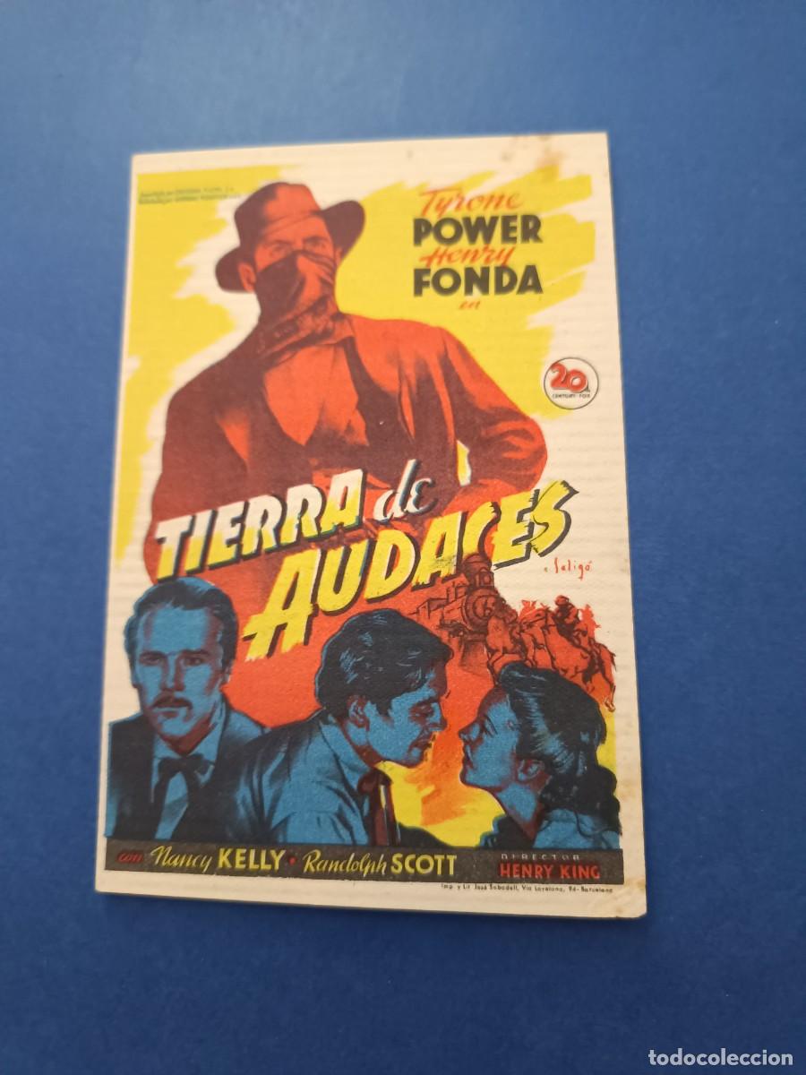 Cine: PROGRAMA DE CINE TIERRA DE AUDACES TYRONE POWER - Foto 1