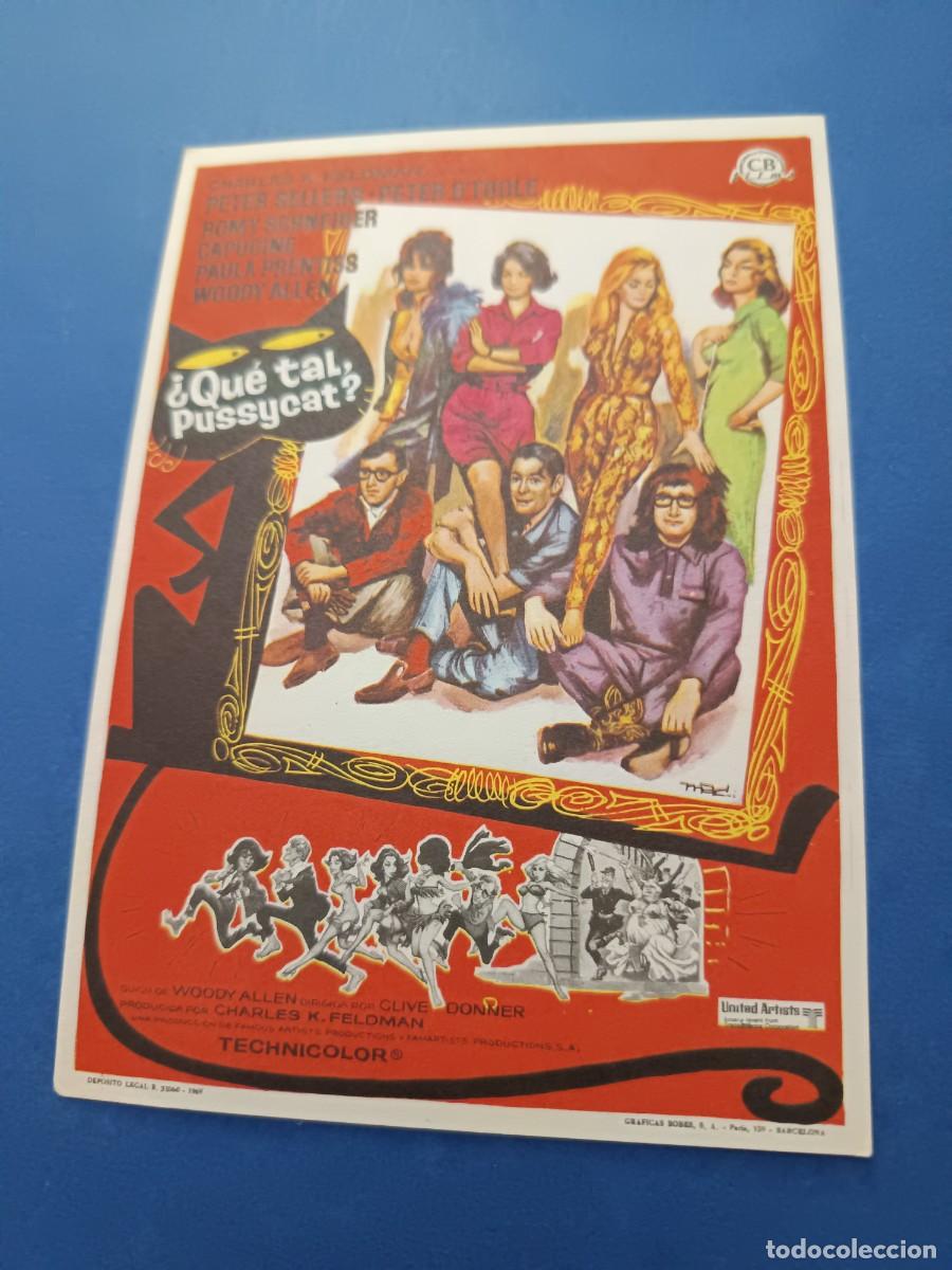 Cine: PROGRAMA DE CINE &iquest; QUE TAL PUSSYCAT? PETER SELLERS