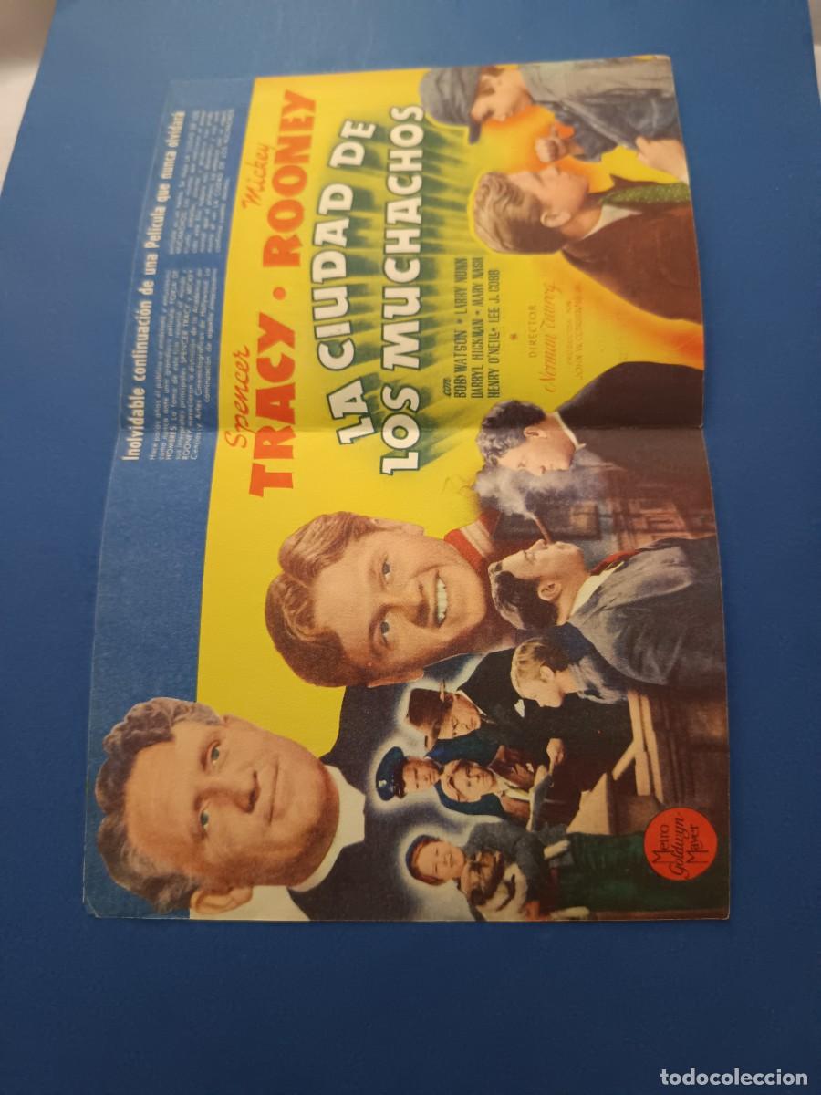 Cine: PROGRAMA DE CINE LA CIUDAD DE LOS MUCHACHOS SPENCER TRACY - Foto 2