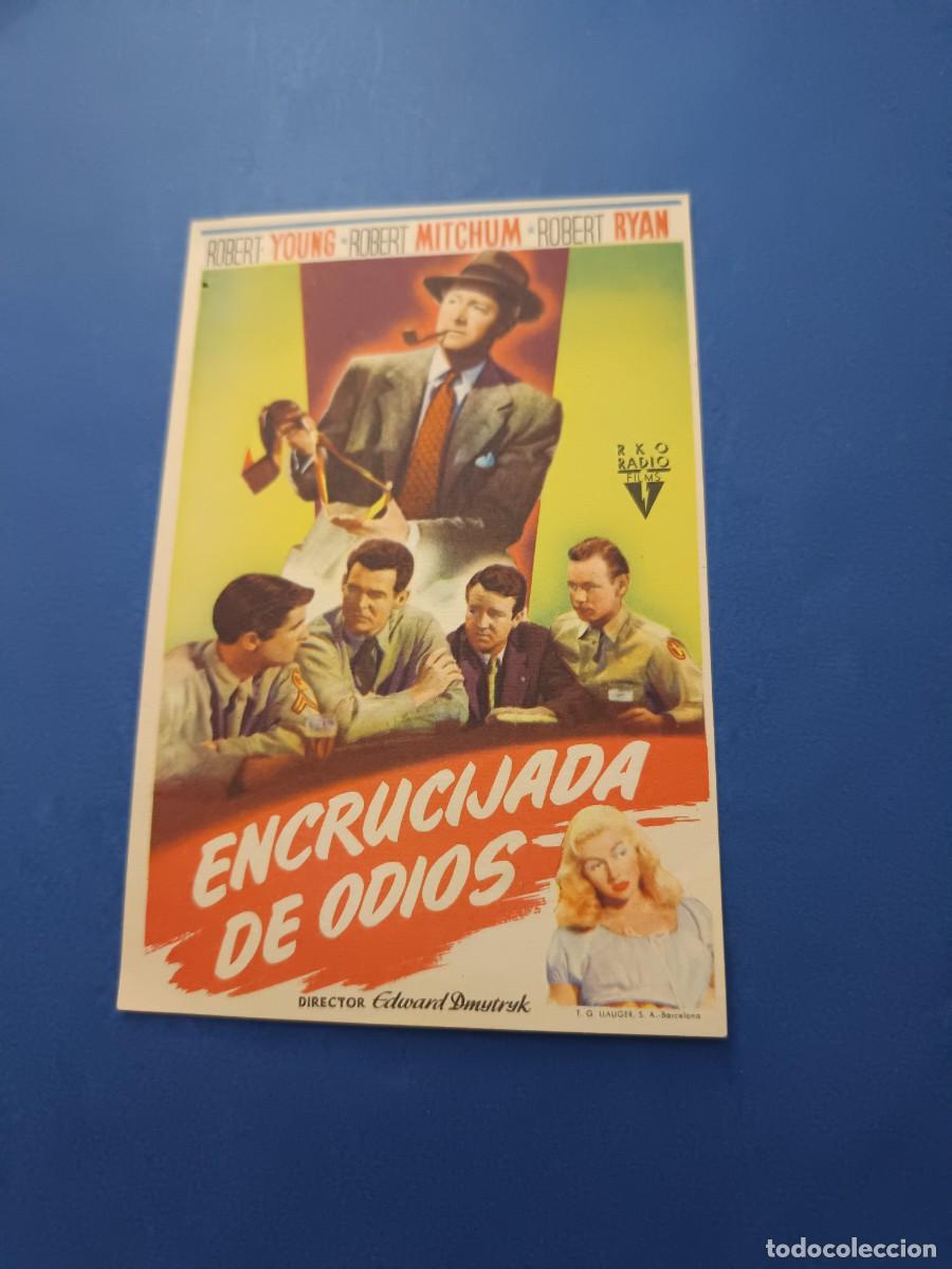 Cine: PROGRAMA DE CINE ENCRUCIJADA DE ODIOS ROBERT MITCHUM