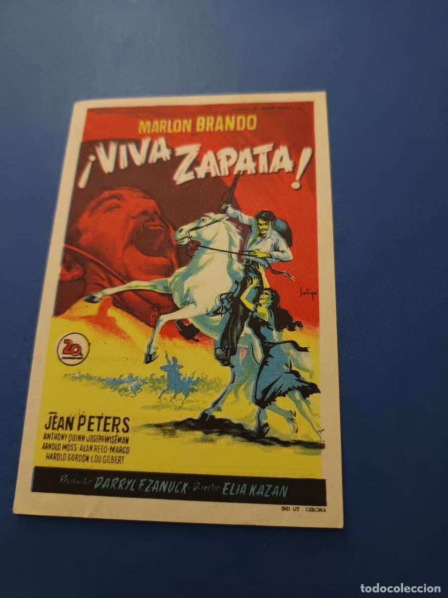 Cine: PROGRAMA DE CINE VIVA ZAPATA MARLON BRANDO