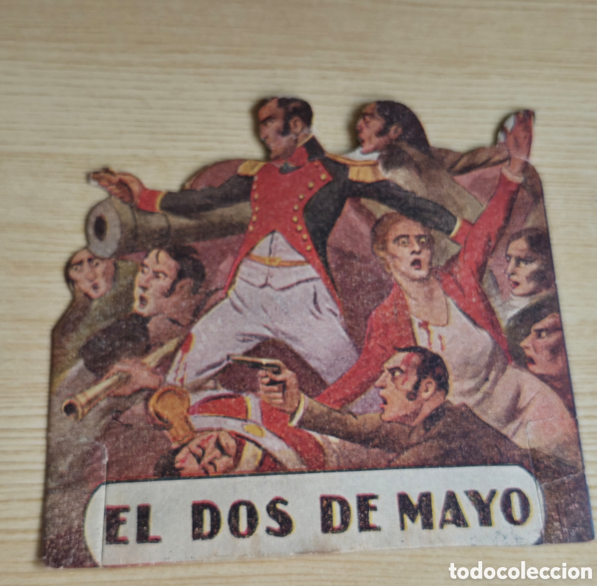 Cine: Antiguo programa de cine mudo troquelado El dos de mayo A&ntilde;os 20