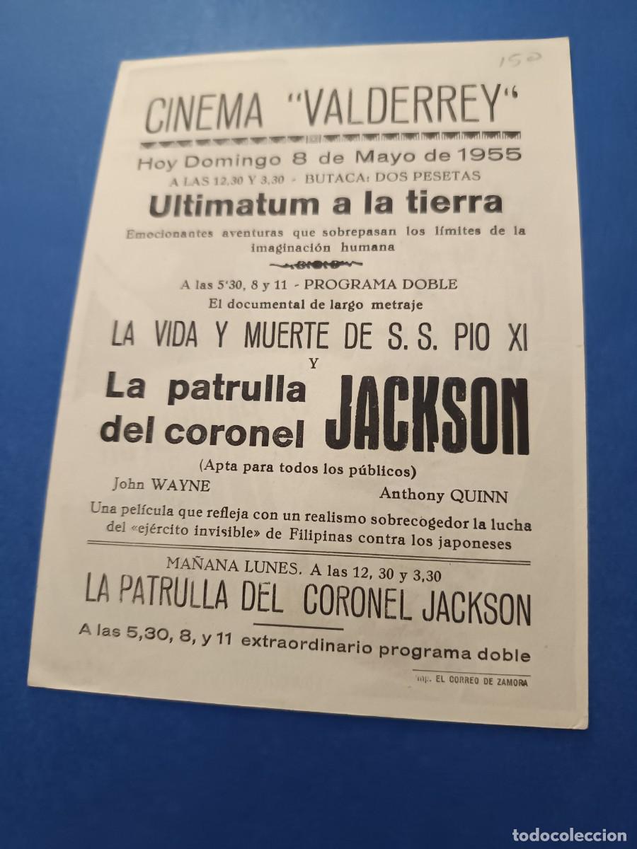 Cine: PROGRAMA DE CINE LA PATRULLA DEL CORONEL JACKSON JOHN WAYNE - Foto 2