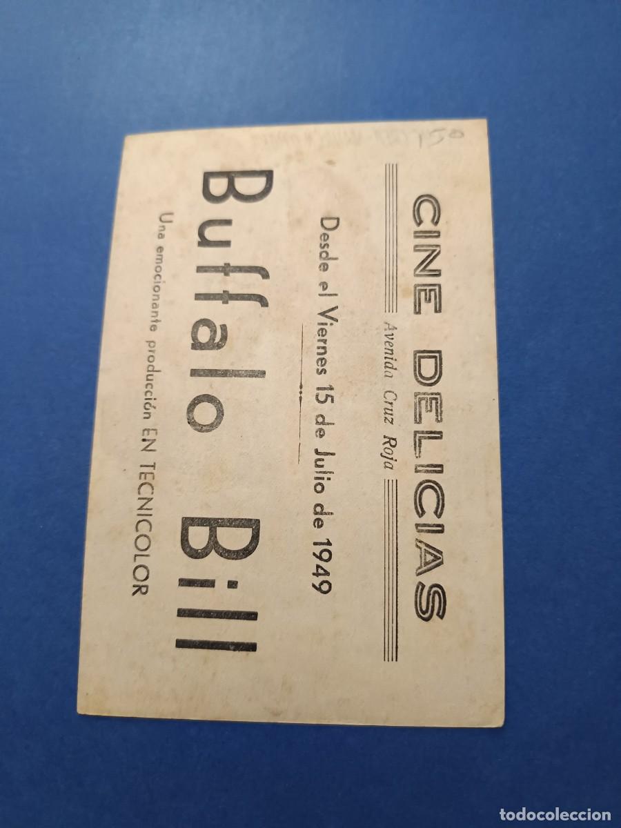 Cine: PROGRAMA DE CINE AVENTURAS DE BUFFALO BILL JOEL MCCREA - Foto 2