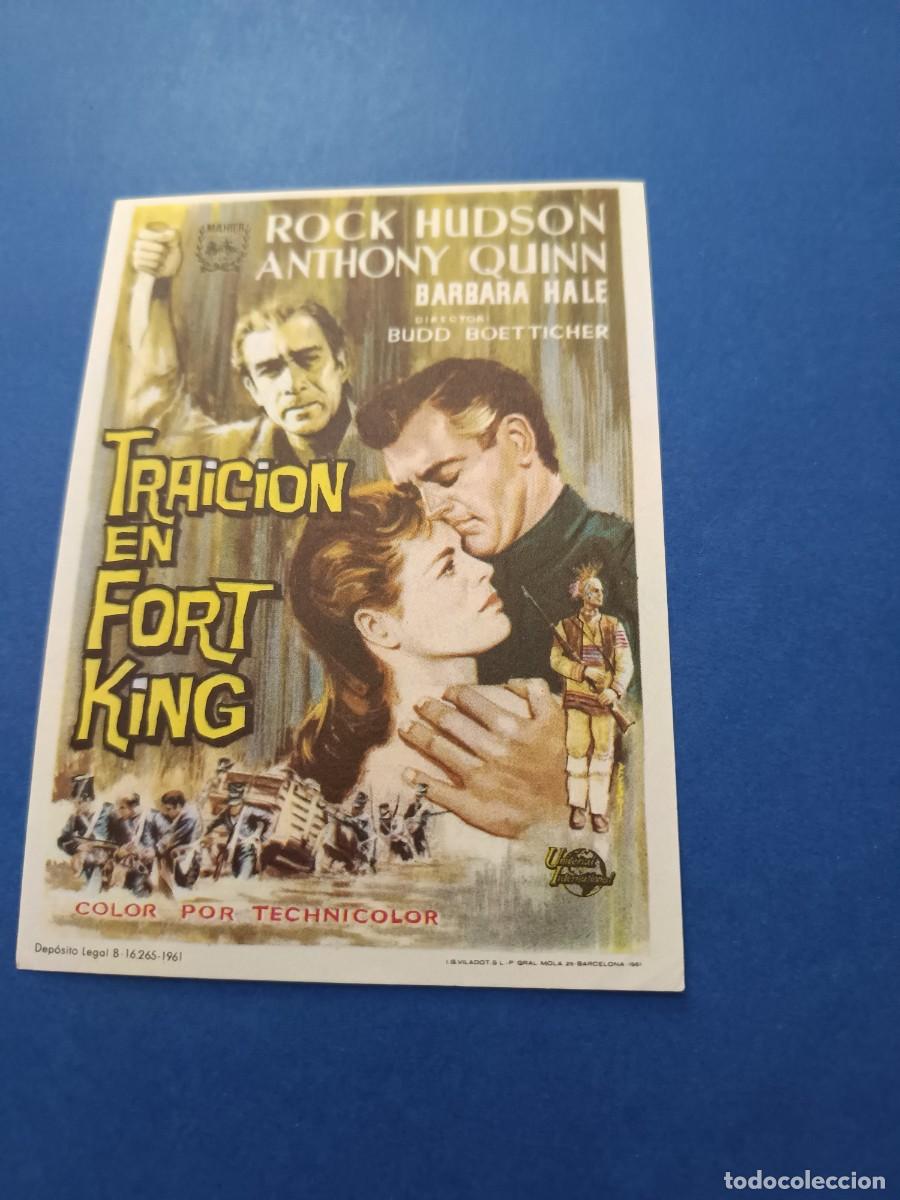 Cine: PROGRAMA DE CINE TRAICION EN FORT KING ROCK HUDSON