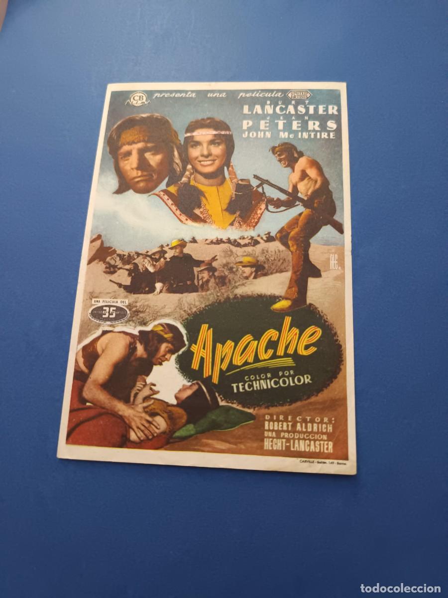 Cine: PROGRAMA DE CINE APACHE BURT LANCASTER