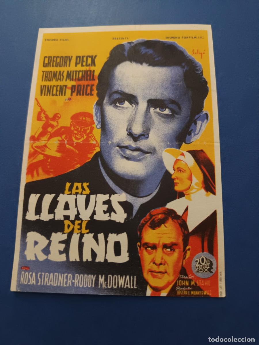 Cine: PROGRAMA DE CINE LAS LLAVES DEL REINO GREGORY PECK