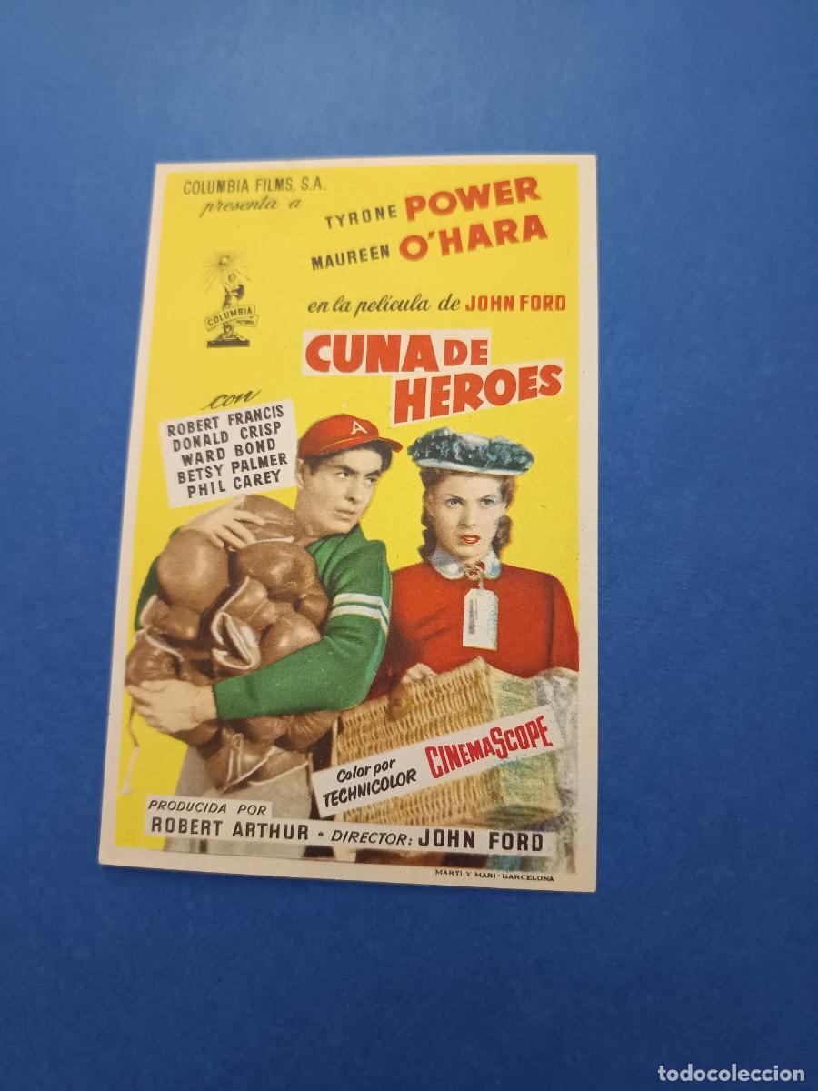 Cine: PROGRAMA DE CINE CUNA DE HEROES TYRONE POWER