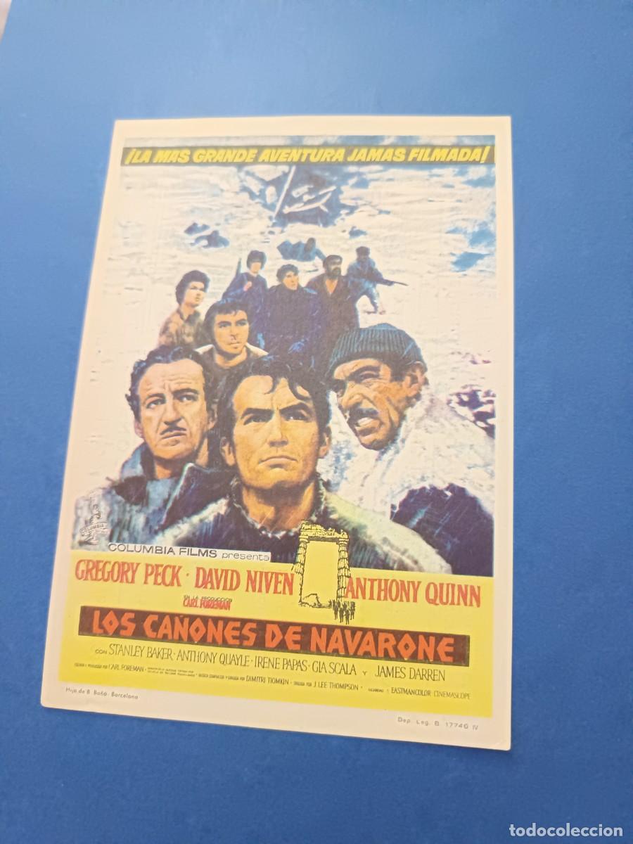 Cine: PROGRAMA DE CINE LOS CA&Ntilde;ONES DE NAVARONE GREGORY PECK