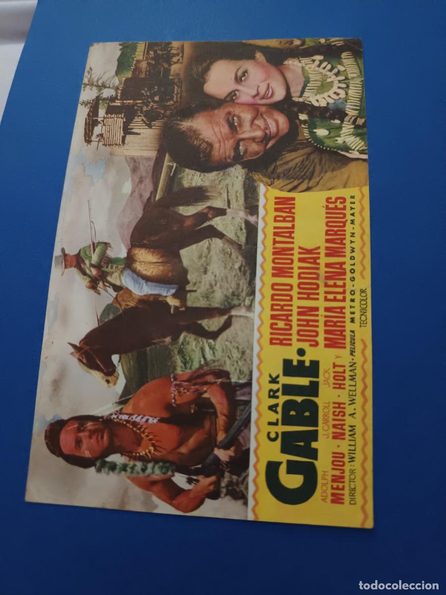 Cine: PROGRAMA DE CINE MAS ALLA DEL MISSOURI CLARK GABLE - Foto 2