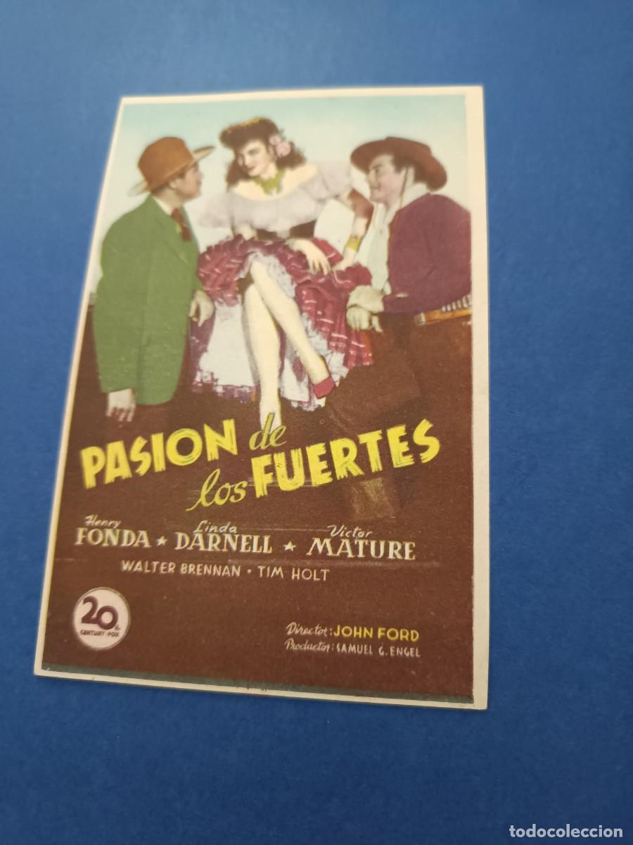 Cine: PROGRAMA DE CINE PASION DE LOS FUERTES HENRY FONDA