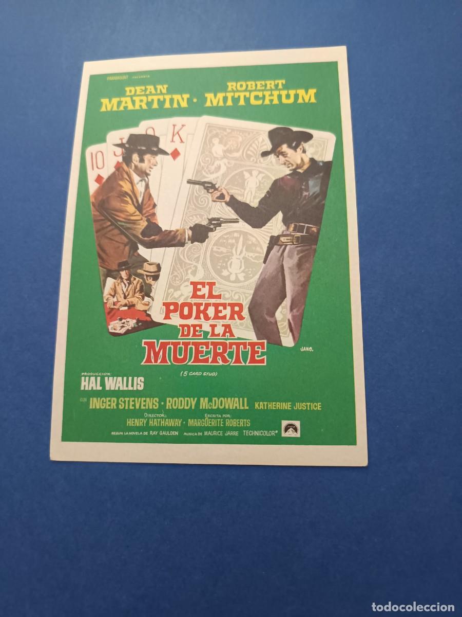 Cine: PROGRAMA DE CINE EL POKER DE LA MUERTE DEAN MARTIN