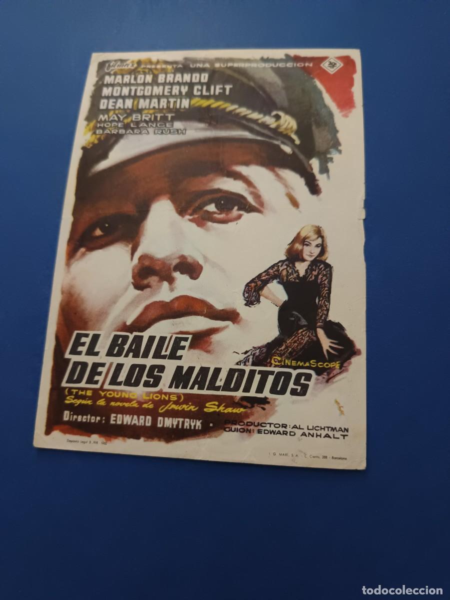 Cine: PROGRAMA DE CINE EL BAILE DE LOS MALDITOS MARLON BRANDO