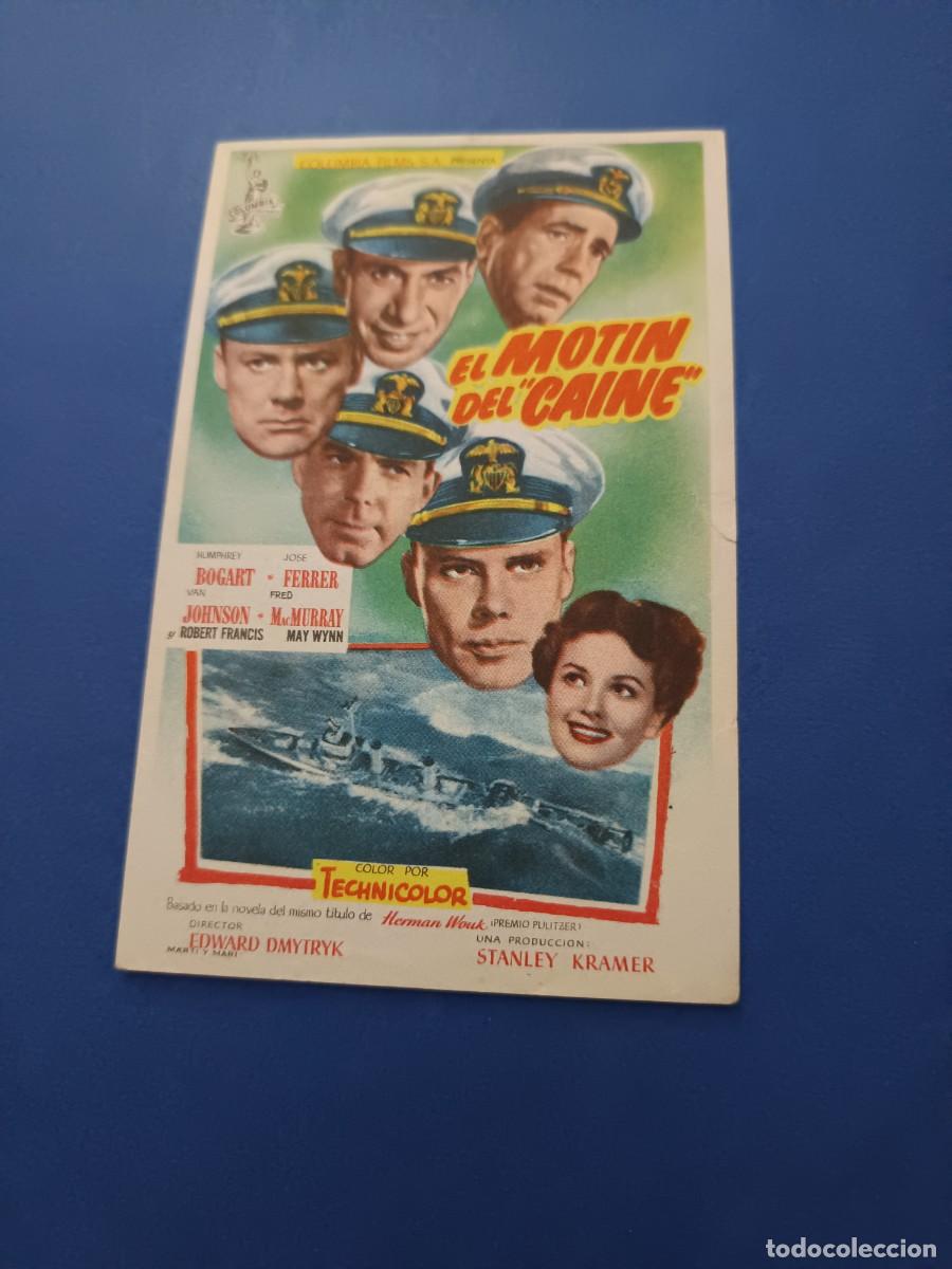 Cine: PROGRAMA DE CINE EL MOTIN DEL CAINE HUMPHREY BOGART