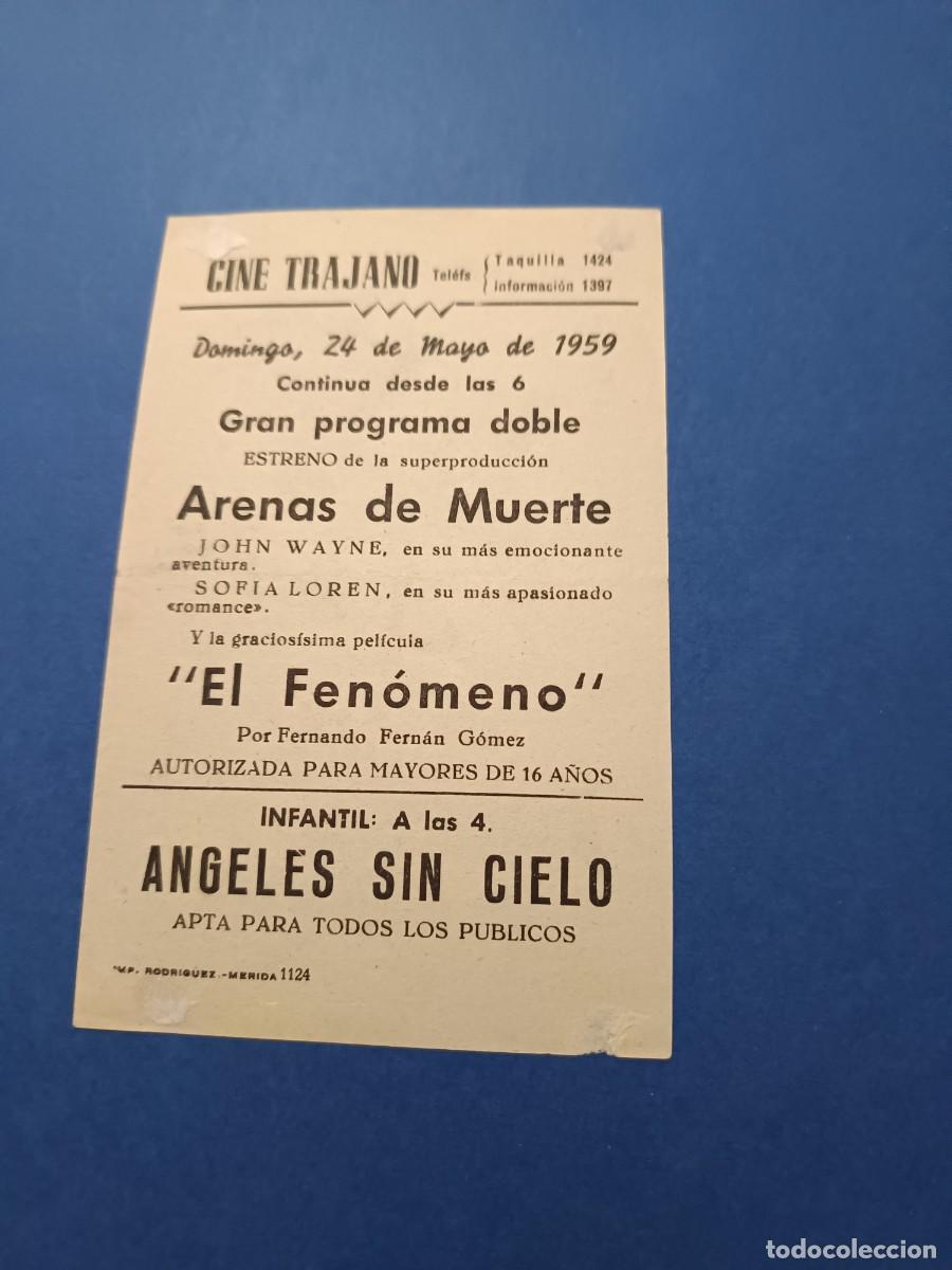 Cine: PROGRAMA DE CINE ARENAS DE MUERTE JOHN WAYNE - Foto 2