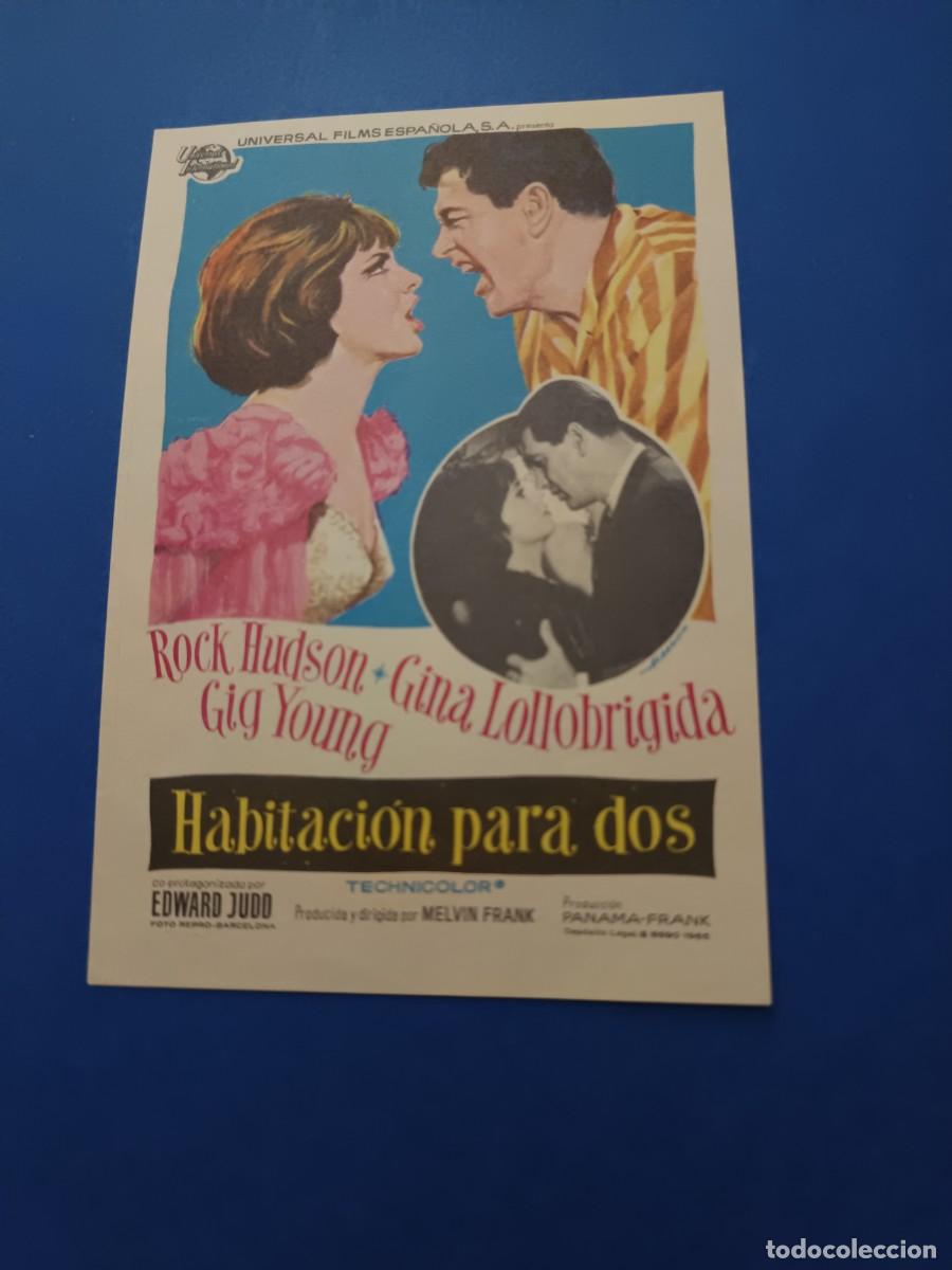 Cine: PROGRAMA DE CINE HABITACION PARA DOS ROCK HUDSON