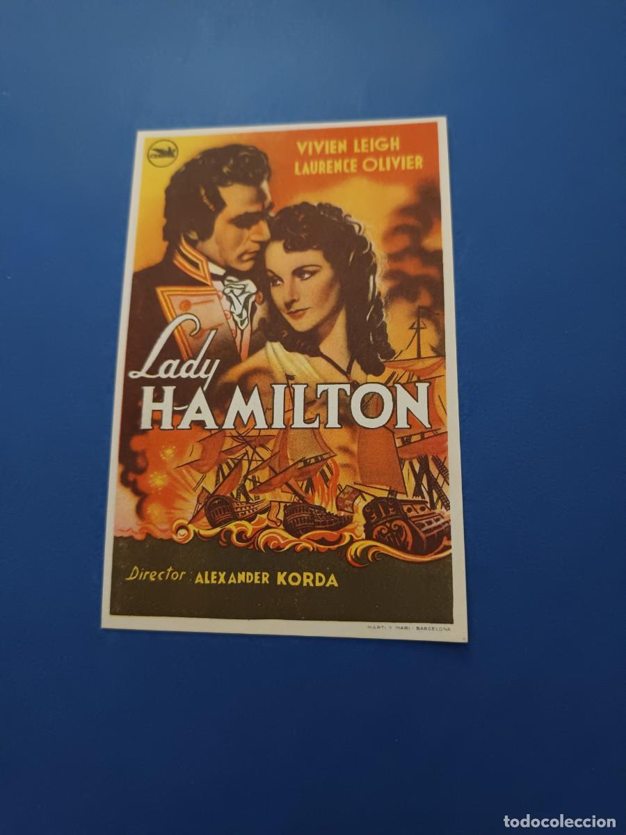 Cine: PROGRAMA DE CINE LADY HAMILTON LAURENCE OLIVIER - Foto 1