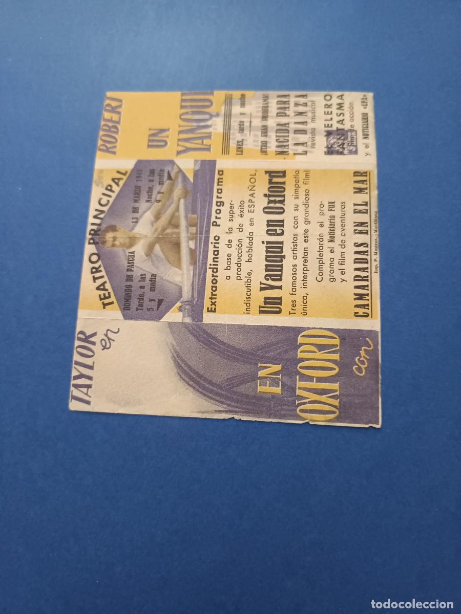 Cine: PROGRAMA DE CINE UN YANQUI EN OXFORD ROBERT TAYLOR - Foto 1