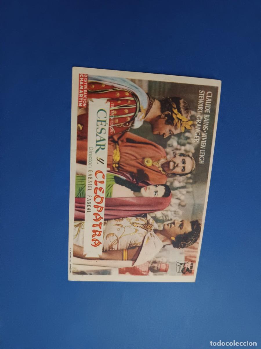 Cine: PROGRAMA DE CINE CESAR Y CLEOPATRA STEWART GRANGER - Foto 1