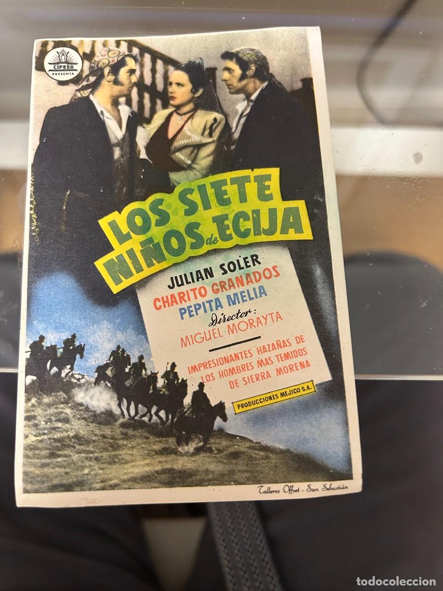 Cine: &ordm;1479 LOS SIETE NI&Ntilde;OS DE ECIJA SELLO DE VALLADOLID BUEN ESTADO