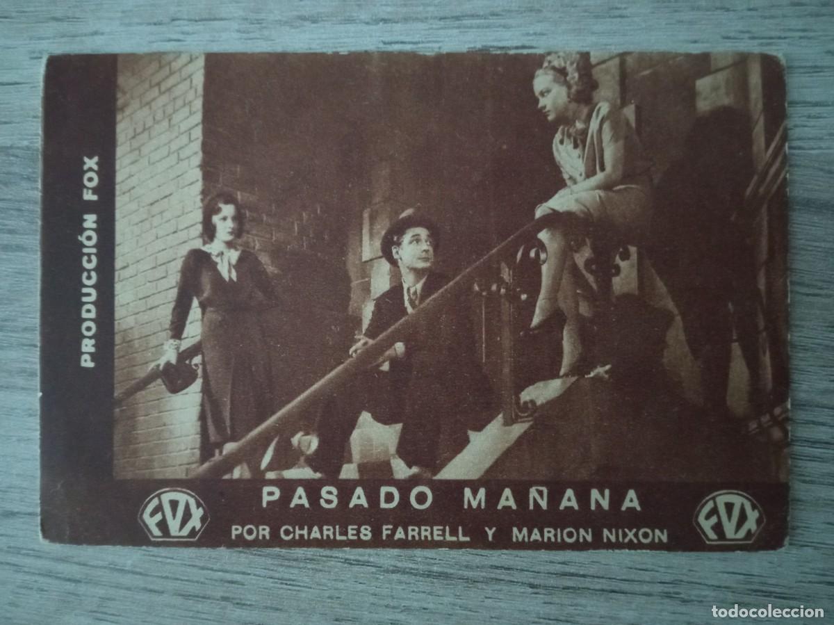 Cine: PASADO MA&Ntilde;ANA, CHARLES FARRELL, MARIAN NIXON