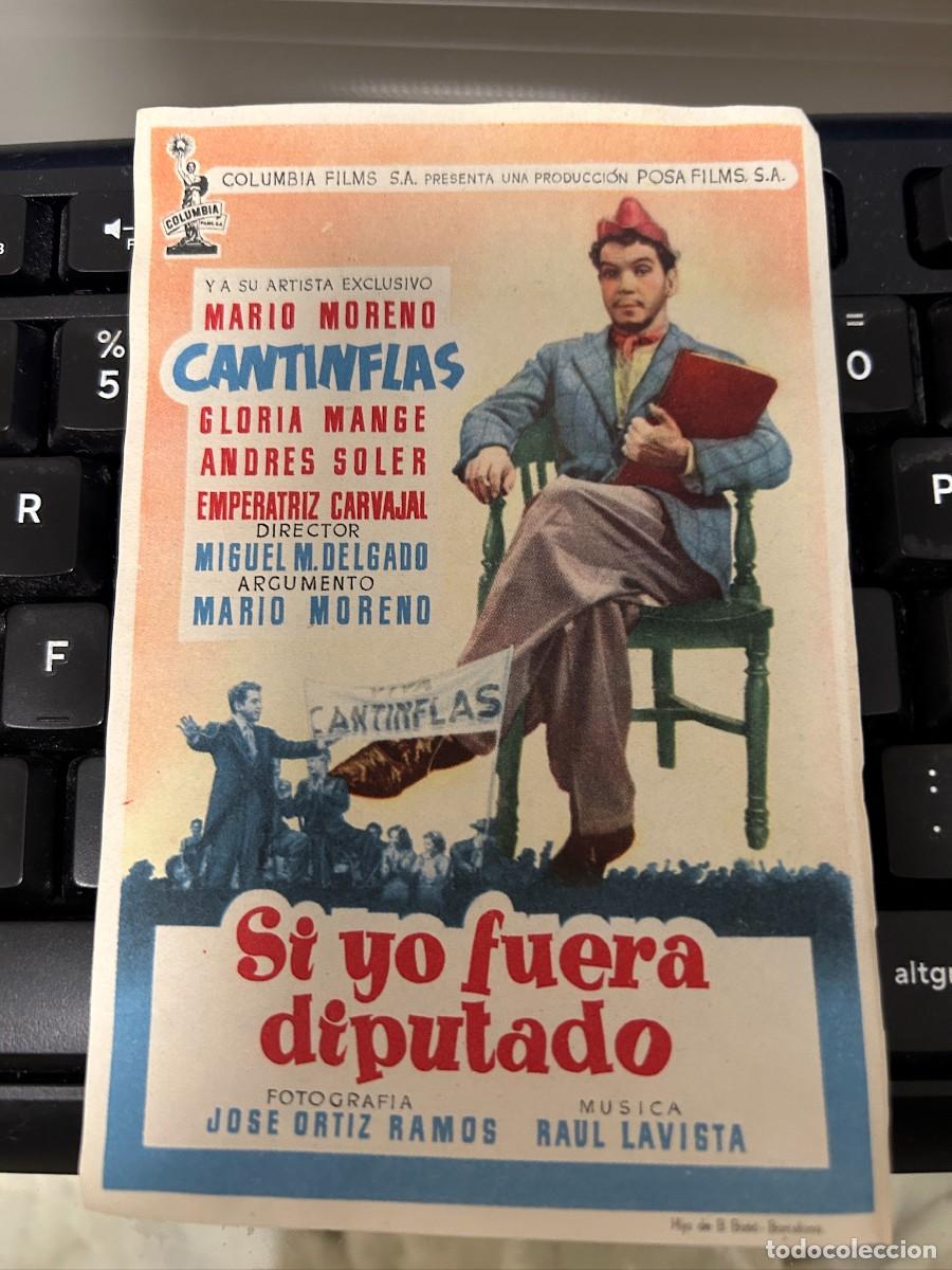 Cine: &ordm;1498 SI YO FUERA DIPUTADO CANTINFLAS SIN PUBLICIDAD BUEN ESTADO