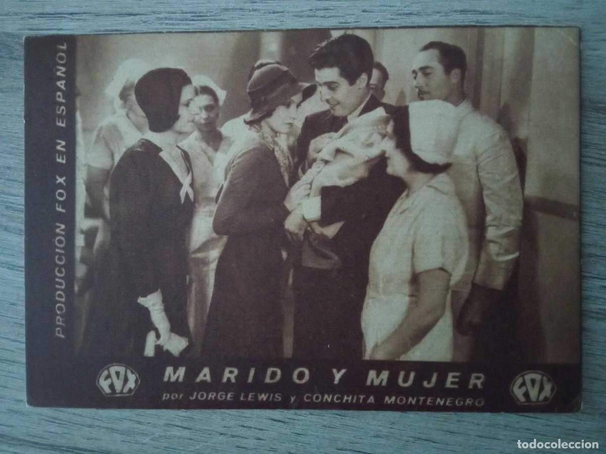 Cine: MARIDO Y MUJER, JORGE LEWIS, CONCHITA MONTENEGRO