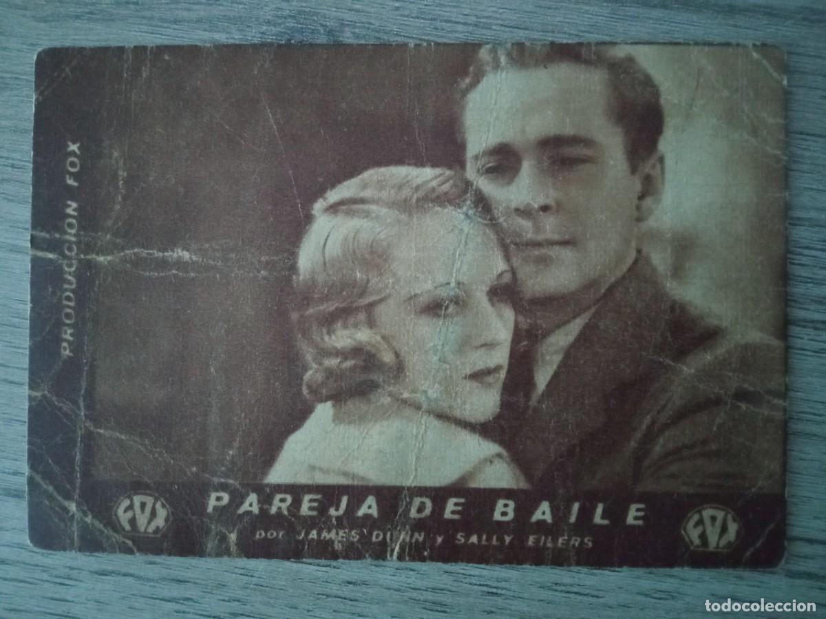 Cine: PAREJA DE BAILE, JAMES DUNN, SALLY EILERS, GRAN SALON CINE VICTORIA
