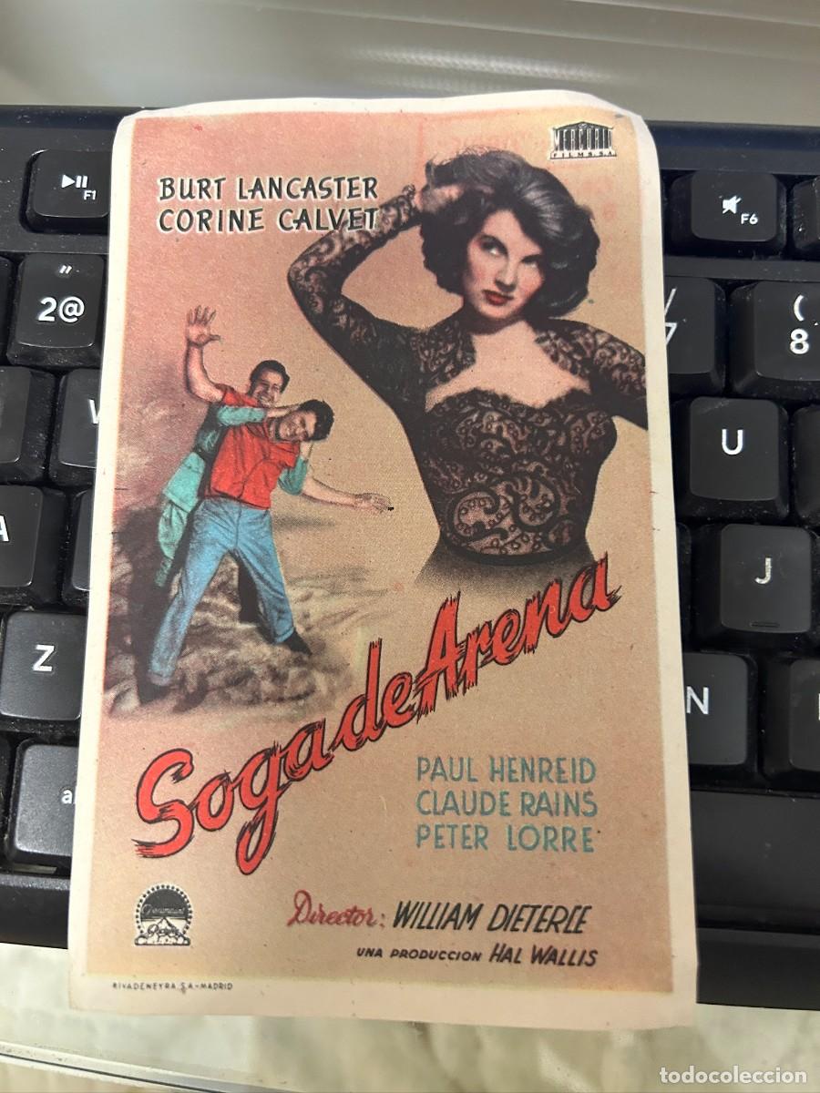 Cine: &ordm;1503 SOGA DE ARENA SELLO DE BARCELONA BUEN ESTADO