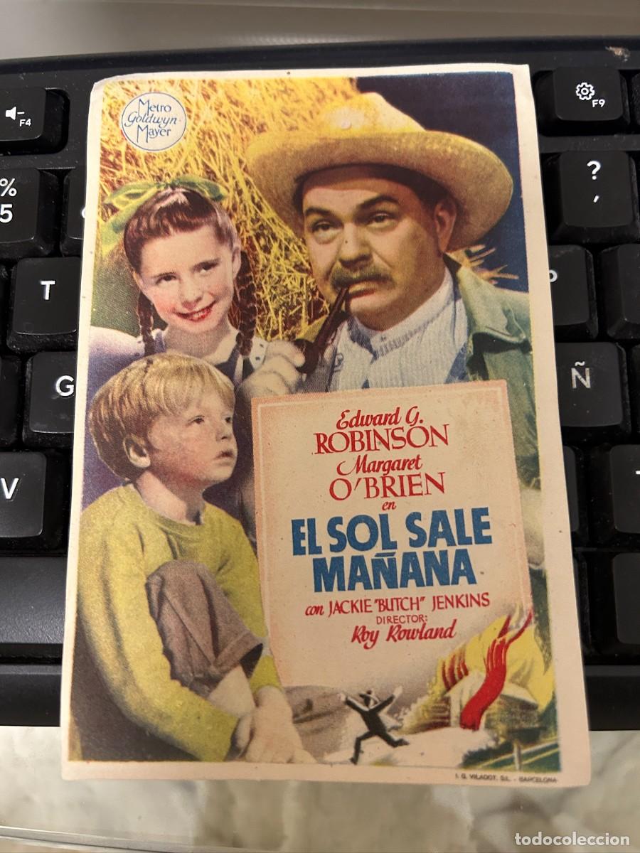 Cine: &ordm;1509 EL SOL SALE MA&Ntilde;ANA SIN PUBLICIDAD BUEN ESTADO