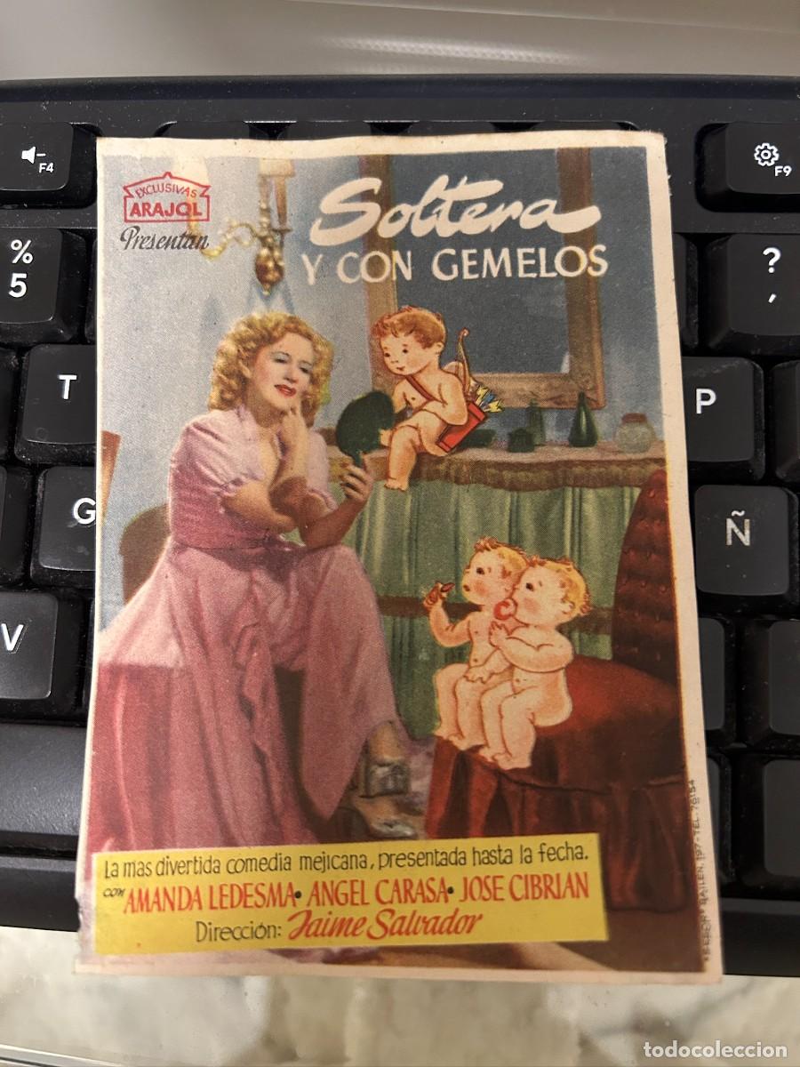 Cine: &ordm;1510 SOLTERA Y CON GEMELOS SELLOS DE HUESCA BUEN ESTADO