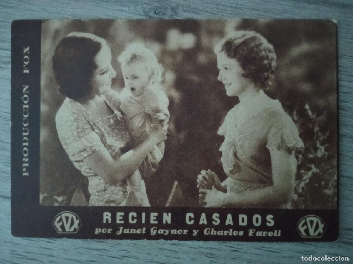 Cine: RECIEN CASADOS, JANET GAYNOR