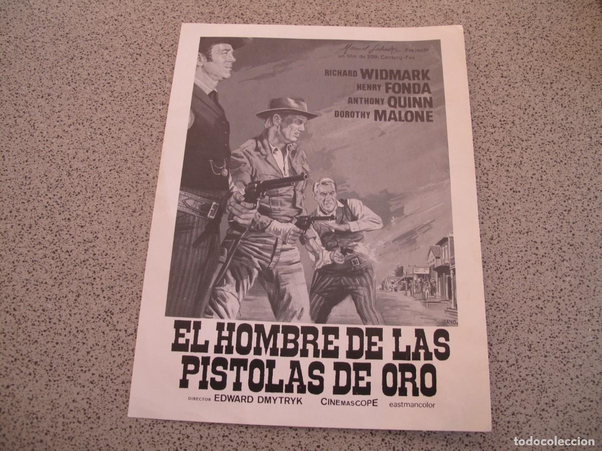 Cine: PROGRAMA DE MANO ORIGINAL EL DE LA FOTO