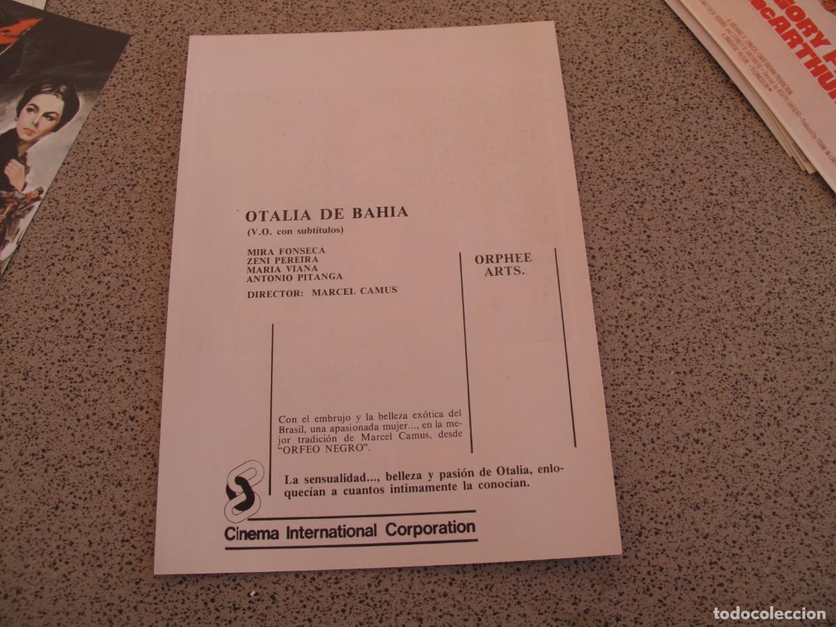 Cine: PROGRAMA DE MANO ORIGINAL EL DE LA FOTO - Foto 2