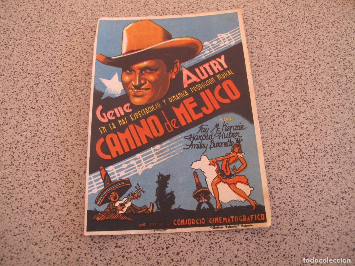  Flyers Publicitaires de films Anciens: PROGRAMA DE MANO ORIGINAL EL DE LA FOTO