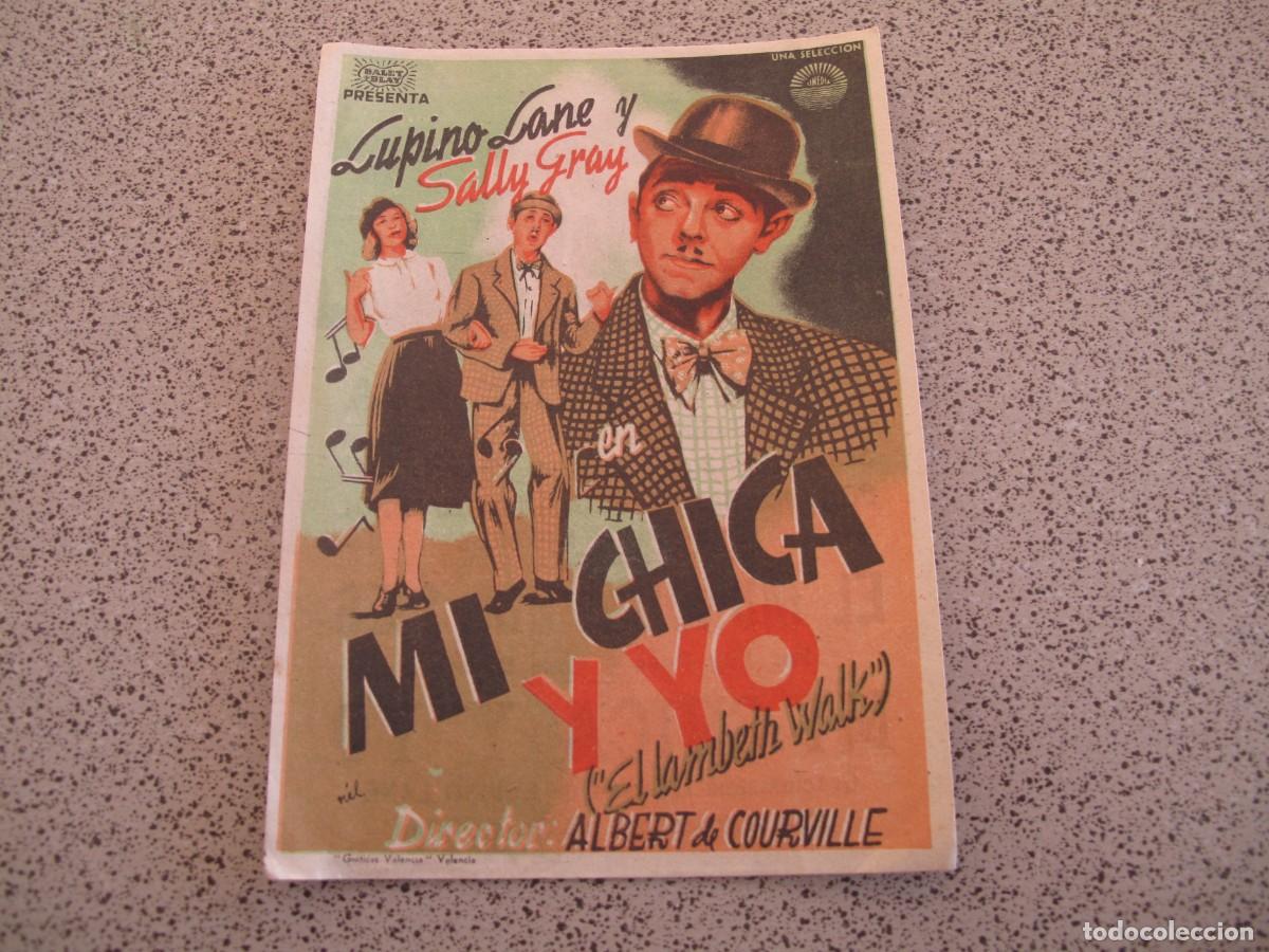  Flyers Publicitaires de films Anciens: PROGRAMA DE MANO ORIGINAL EL DE LA FOTO